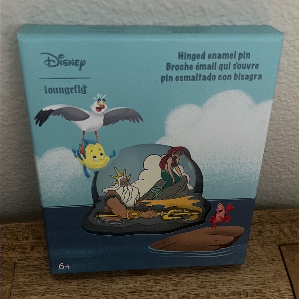 Disney Limited Edition Collectible Box - Blue and Red